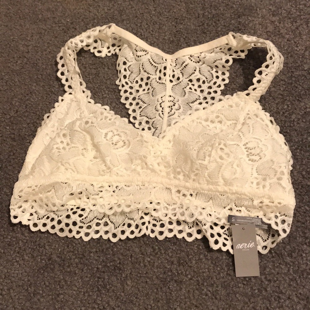 Cream Bralette from Aerie NTW